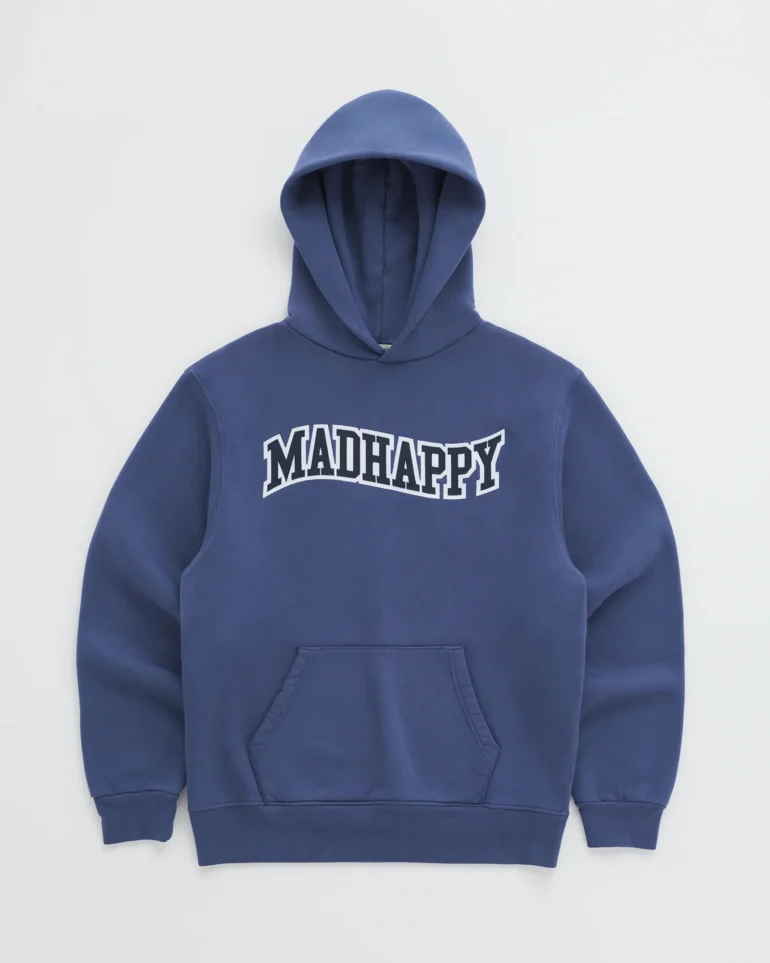 Appliqué Wave Fleece Hoodie