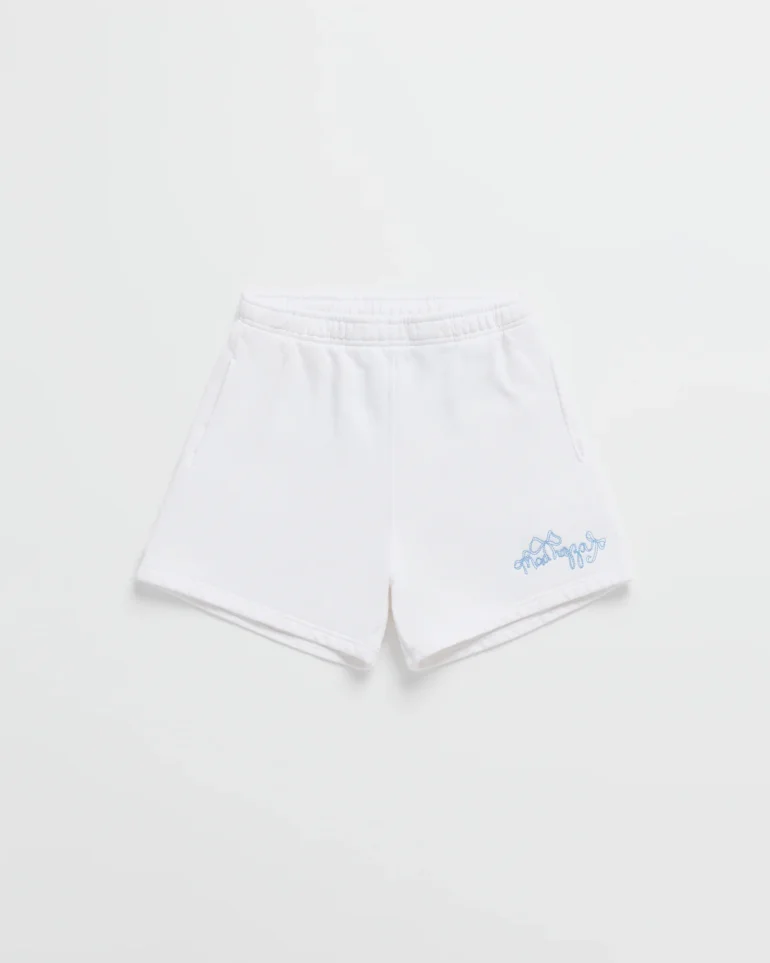 Madhappy Bow Fleece White Short