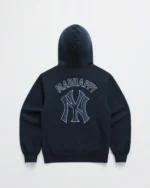 Madhappy Yankees Embroidered Fleece Light Blue Hoodie